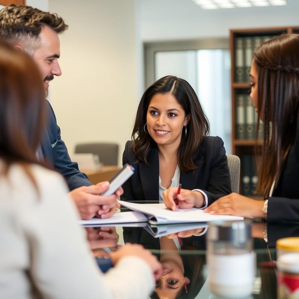 Civil litigation solicitor in Harrow consulting with client Civil litigation solicitor in Harrow consulting with client