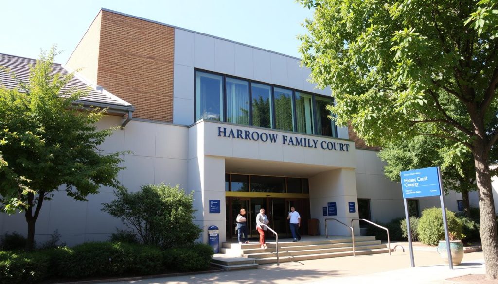 Harrow Family Court building where our family law solicitors regularly represent clients